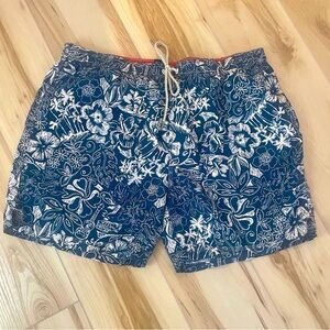 Caribbean Joe Swim Shorts Mens Size XL W36 Hawaiian Short Surf vacation beach